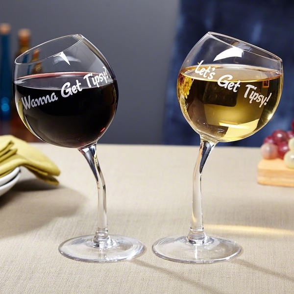 Lets Get Tipsy! Wine Glasses