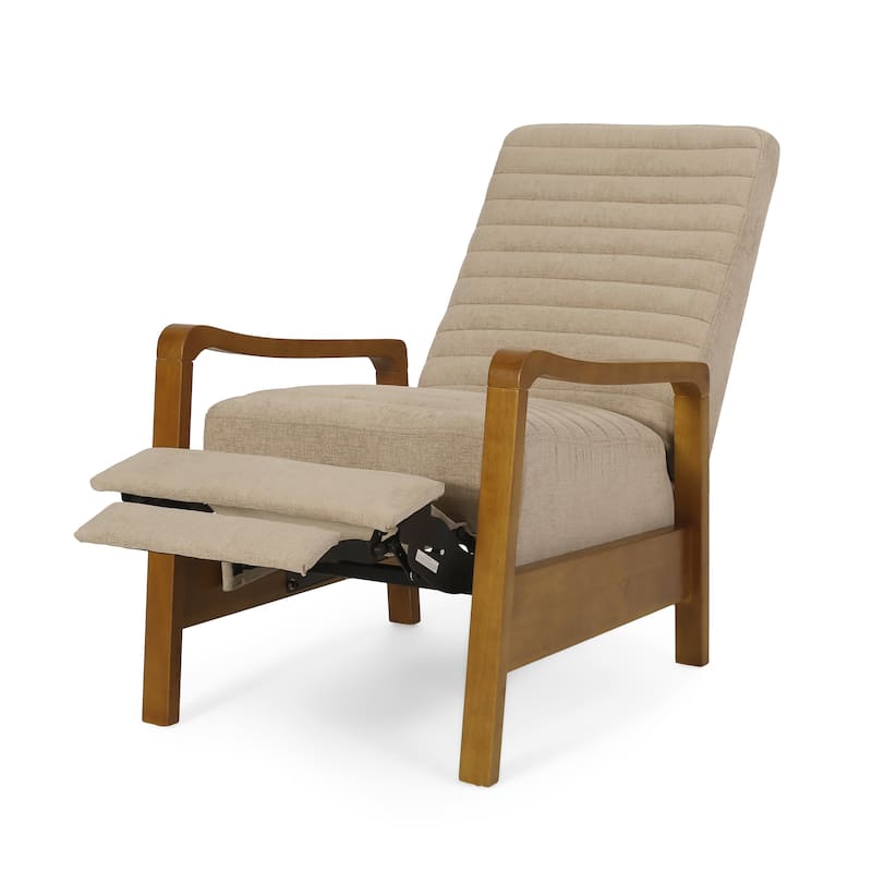 Munro Channel Stitch Pushback Recliner by Christopher Knight Home