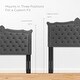 preview thumbnail 7 of 65, Louisa Tufted Performance Velvet Twin Headboard