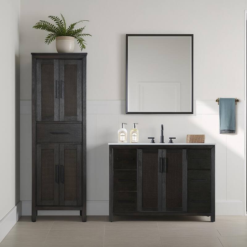 Winslow 16-28 Inch Bath Storage Cabinet