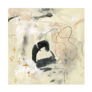 Melissa Wang  'Winking Stars III' Canvas Art