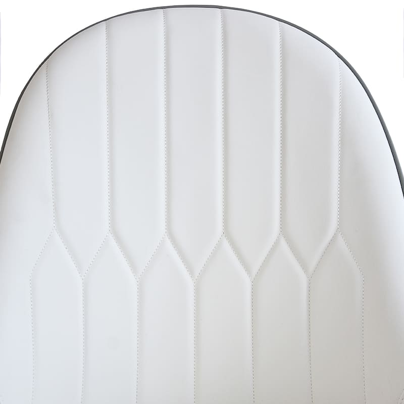 Set of 2 Modern Upholstered PU Leather Dining Chair