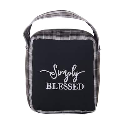 Elements Simply Blessed Door Stopper, 6 Inch - N/A