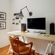 preview thumbnail 20 of 22, Malryn Set of 2 Modern Black Gold Adjustable Swing Arm Lights Plug-in Wall Sconces for Bedroom
