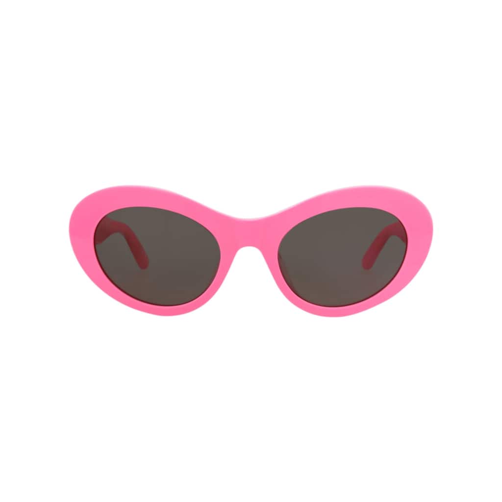 Balenciaga Round-Frame Recycled Acetate Sunglasses