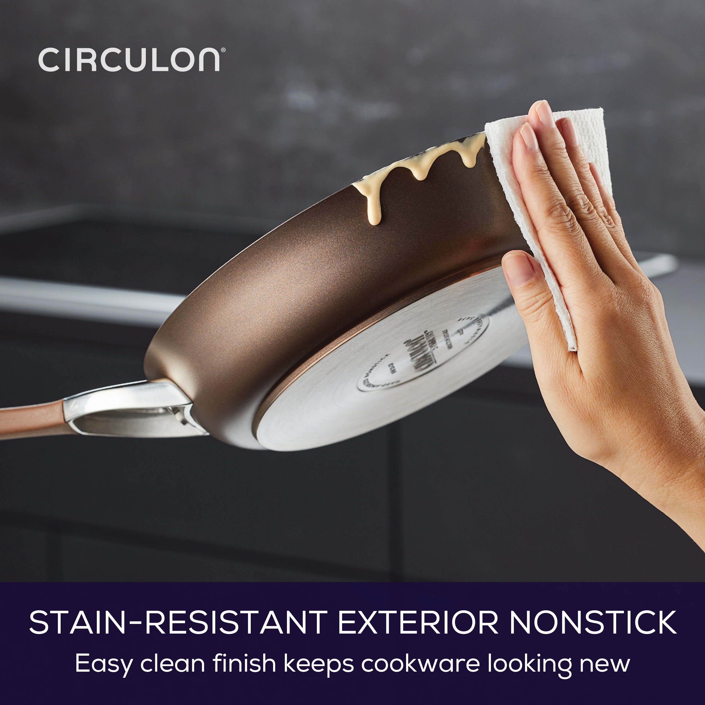  Circulon Symmetry Hard-Anodized Nonstick Frying Pan