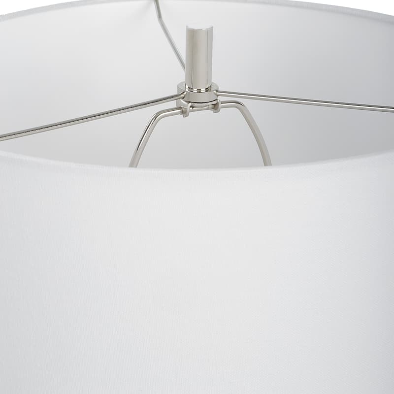Uttermost Bandeau Banded Stone Table Lamp - 14 W x 29.5 H x 14 D (inches)