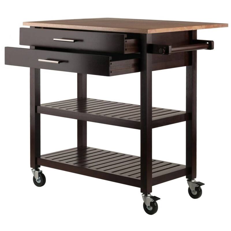 Modern Kitchen Cart, Drop Leaf Bed Bath & Beyond 37310478