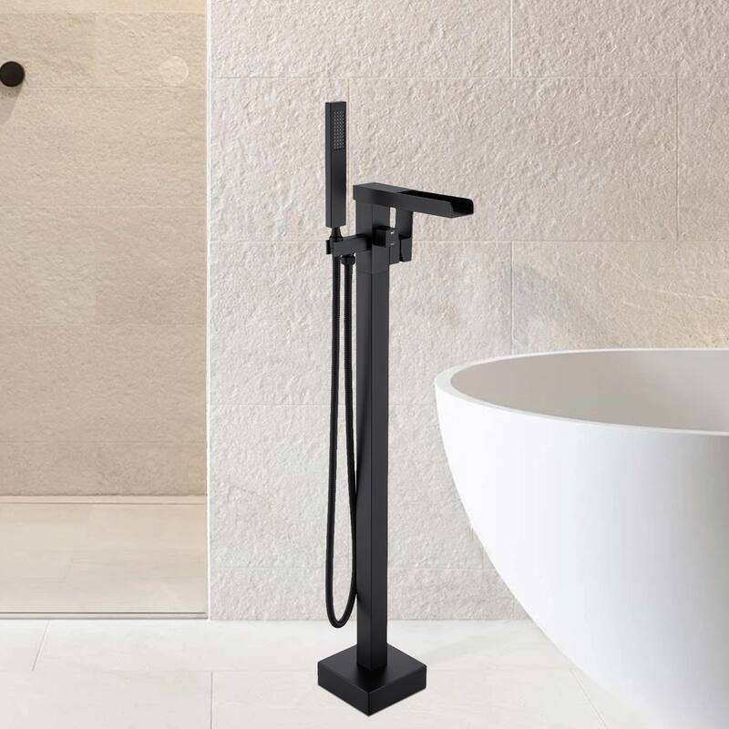 Single-Handle Freestanding Tub Faucet Mount Tub Faucet Bathtub Filler