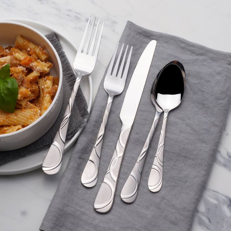 International Silver Garland Frost 20-Piece Flatware Set