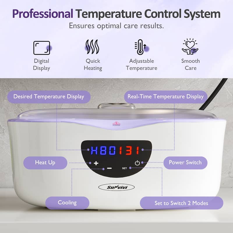 4000ML Purple Paraffin Wax Machine