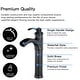 preview thumbnail 11 of 14, Vibrantbath Waterfall Bathroom Vessel Sink Faucet Commercial
