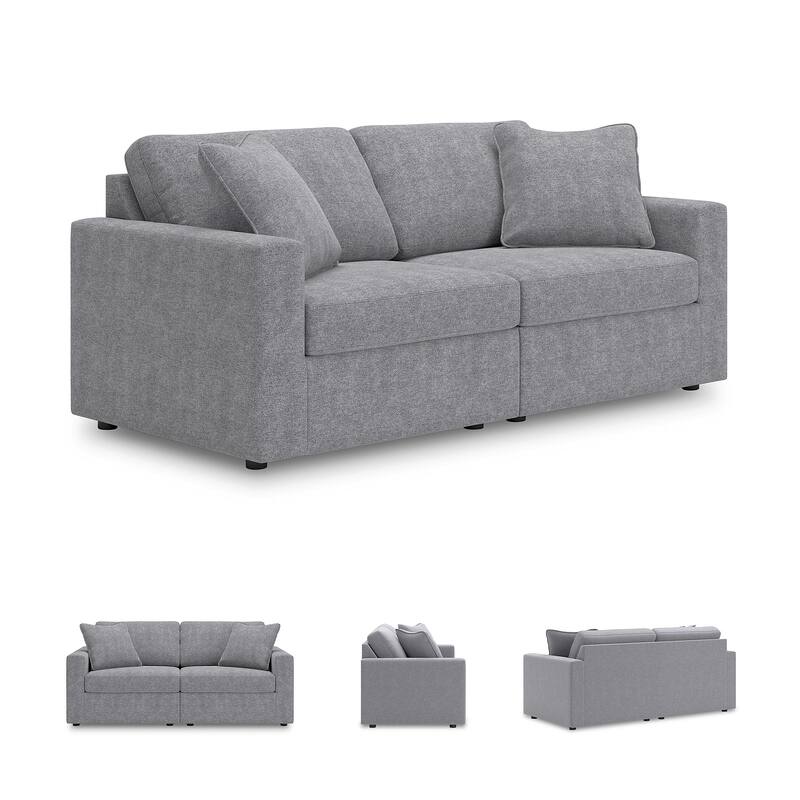 Signature Design by Ashley Modmax 2-Piece Loveseat - 76" W x 37" D x 36" H