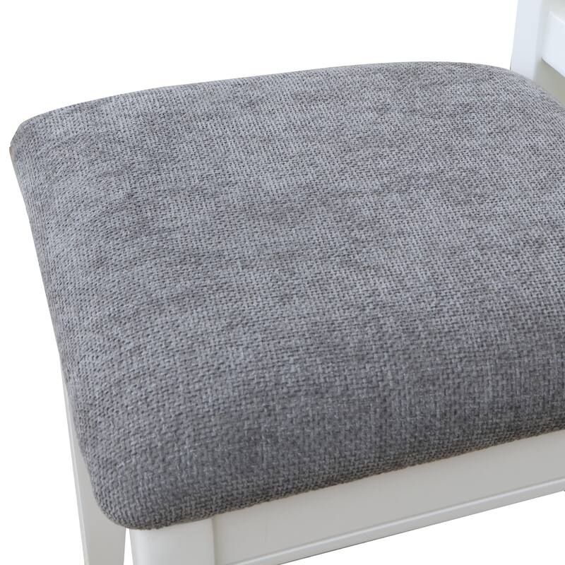 Set Of 2 Dining Chair - White