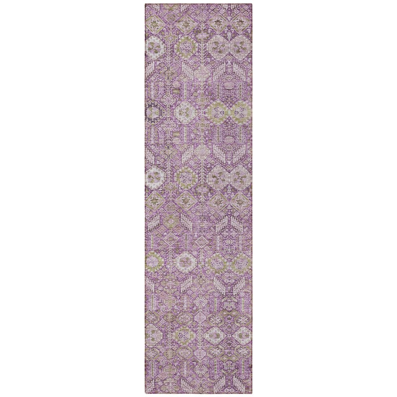 Alriri Garden-Inspired Weather Resistant Classic Meets Modern Outdoor Rug