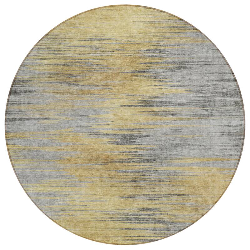 Machine Washable Indoor/ Outdoor Chantille Modern Ombre Rug