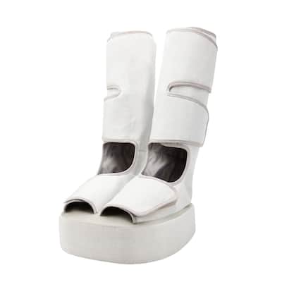 Homedics Real Relief™ Leg & Foot Massager with Shiatsu, Air Compression & Heat | Fits Up to 21″ Calves - N/A