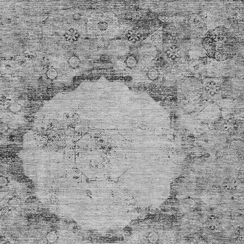 HomeRoots Oriental Traditional Rectangle Outdoor Rug