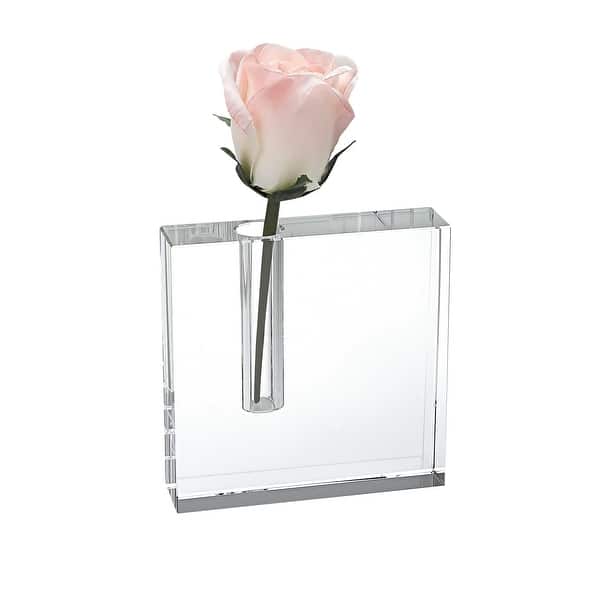 5 Hand Crafted Crystal Bud Vase 5 Hand Crafted Crystal Bud Vase