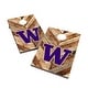 preview thumbnail 1 of 4, Washington Huskies 2x4 Cornhole Boards Include Carrying Case