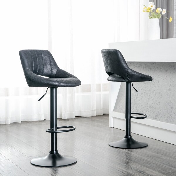 thibodeaux swivel adjustable height bar stool