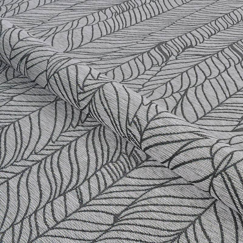 Gelato Vigne Gray- Black Indoor/ Outdoor Area Rug
