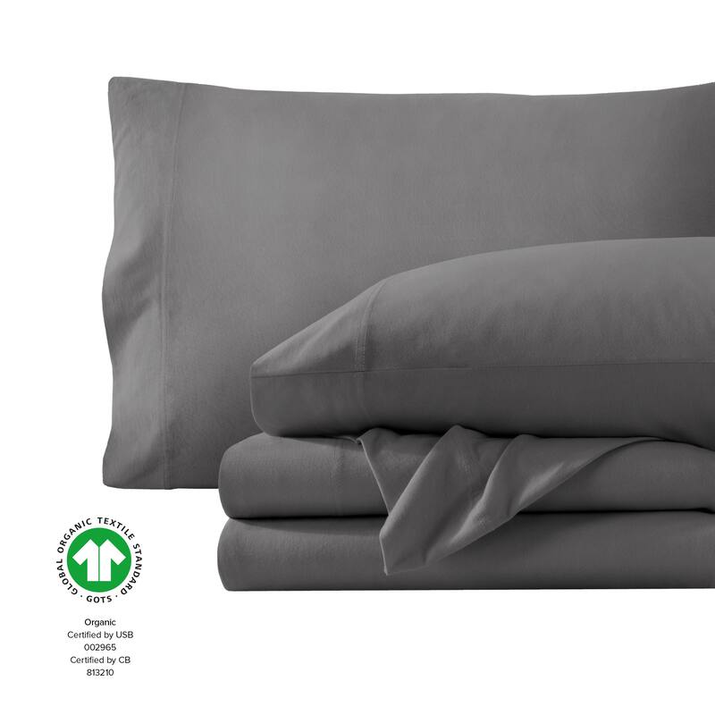 Bare Home Organic Cotton Jersey Sheet Set