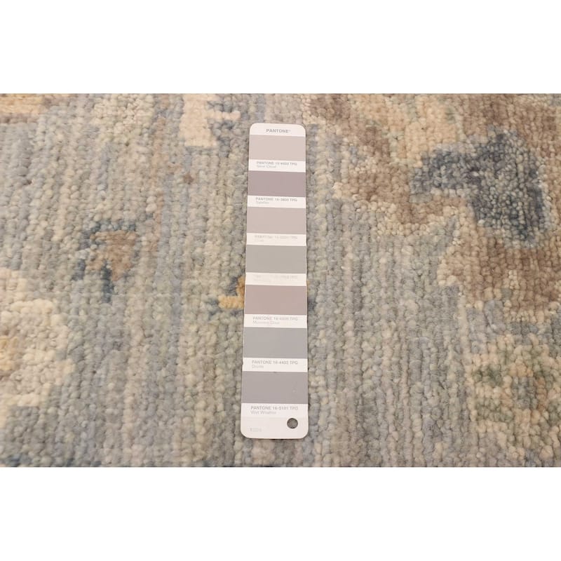 ECARPETGALLERY Hand-knotted Jules Serapi Grey Wool Rug - 7'10 x 10'0