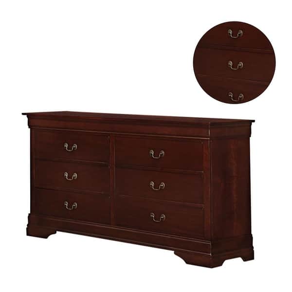 red brown dresser Wood with 6 Drawers in - Bed Bath & Beyond Old School Liberty Cuffs Costume ideas for women Includes one (1) dresser Sizes:UK 12