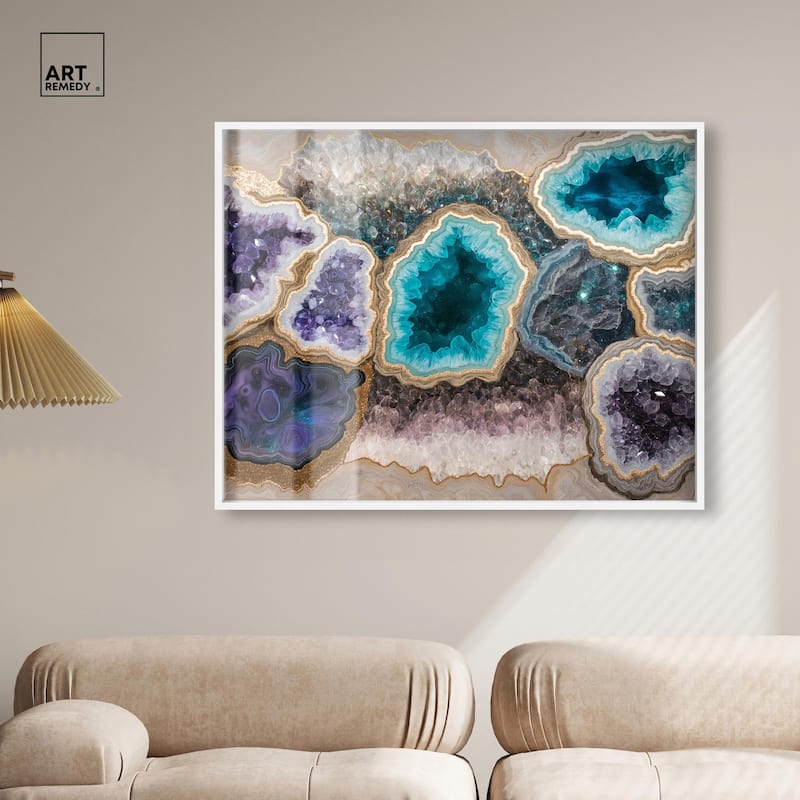 Mineral Multiverse Shadowbox by Art Remedy