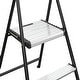 Cosco Two-step Folding Step Stool With Rubber Hand Grip - 2 Step - Bed 