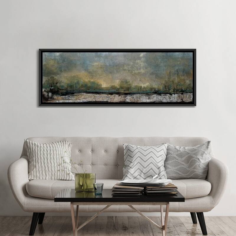 iCanvas "Poetic Landscape" by Liz Jardine Framed Canvas Print