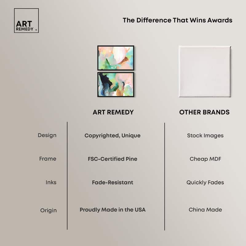 The Dreamer part II Canvas Set of 2 by Art Remedy