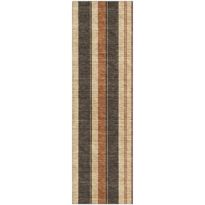Premium Washable Super Soft Modern Stripe Mayfield Rug