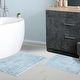 preview thumbnail 4 of 38, Superior Cotton Solid Non-slip Backing 2-Piece Bath Rug Set