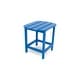 preview thumbnail 1 of 17, POLYWOOD South Beach 18 inch Outdoor Side Table Pacific Blue