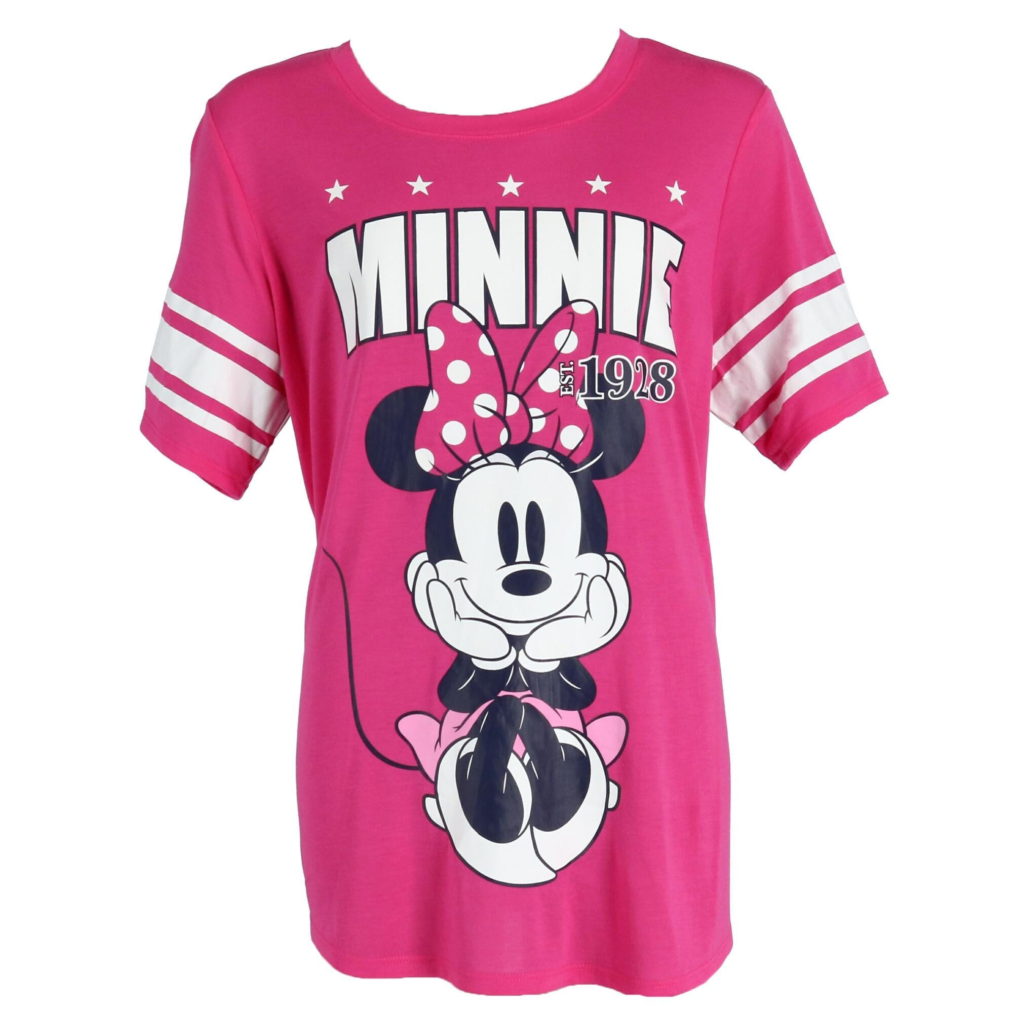 Shop Disney Minnie Mouse Plus Size Short Sleeve Jersey Shirt