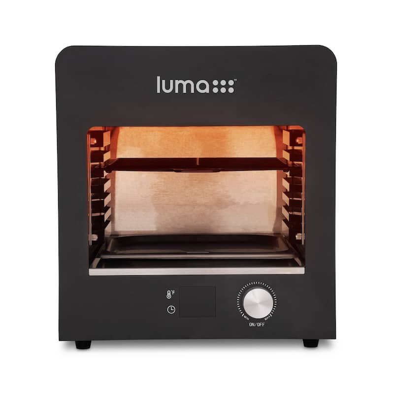 Luma Electric Infrared Steak Grill, Portable Indoor Countertop Oven with Griddle