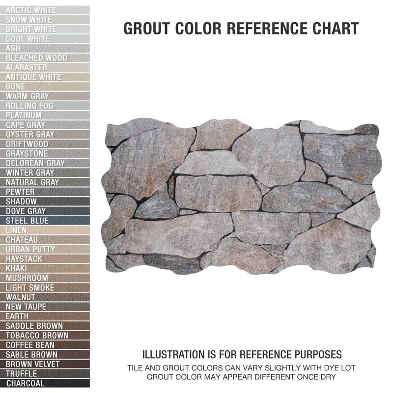 Merola Tile Masia Andorra Gris 10-3/8" x 18-3/4" Ceramic Wall Tile