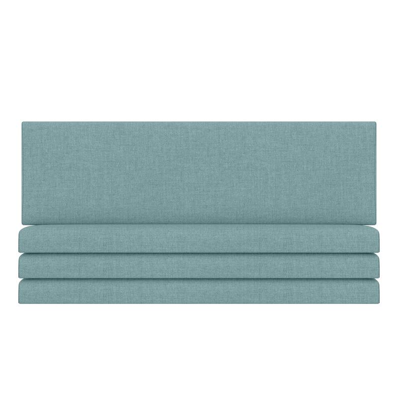 Jaxx Panelist Modern Padded Headboard - Set of 4 Wall Mounted Panels