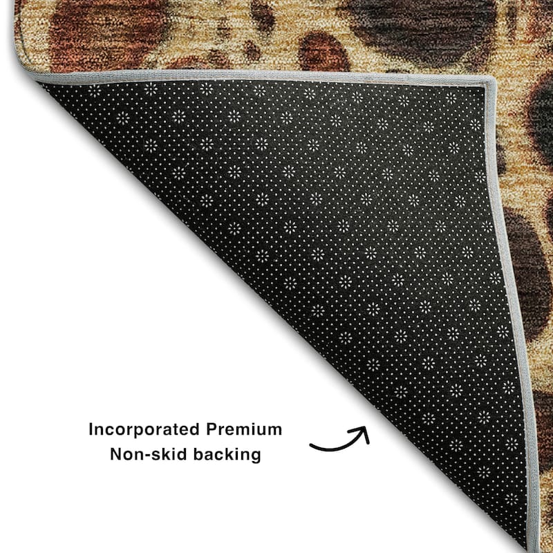 Premium Washable Super Soft Abstract Ombre Mayfield Rug