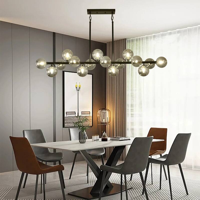 16 Light Modern Sputnik Chandelier Kitchen island Pendant Lights island