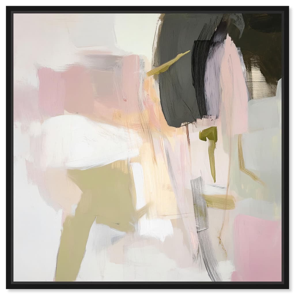 Dynamic Color IV Canvas by Art Remedy