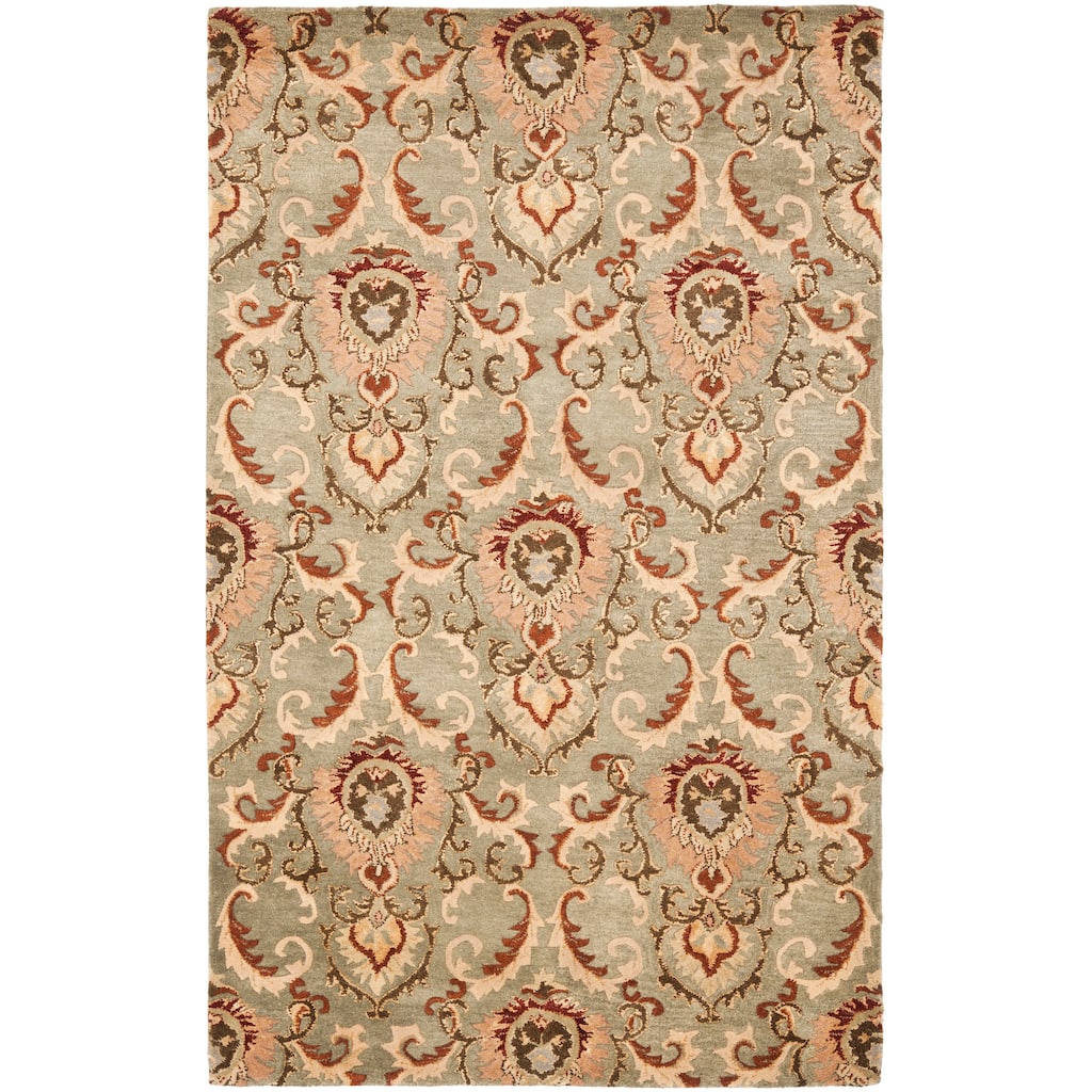 SAFAVIEH Handmade Soho Malorie Damask N.Z. Wool Rug