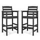 preview thumbnail 5 of 19, Vrakae Outdoor Adirondack Bar Stool Chairs (Set of 2)