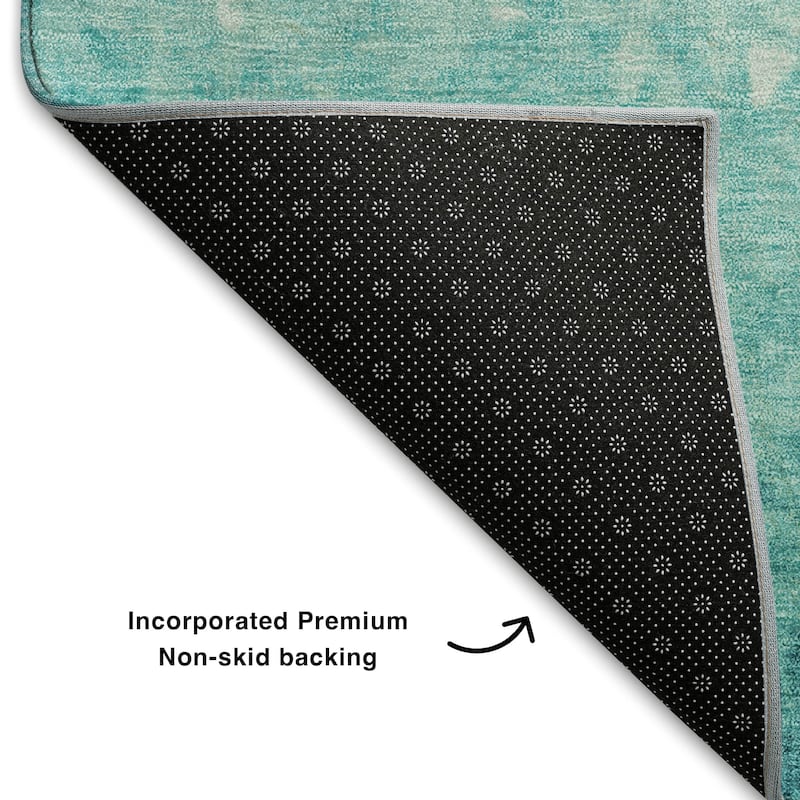 Premium Washable Super Soft Modern Ombre Mayfield Rug