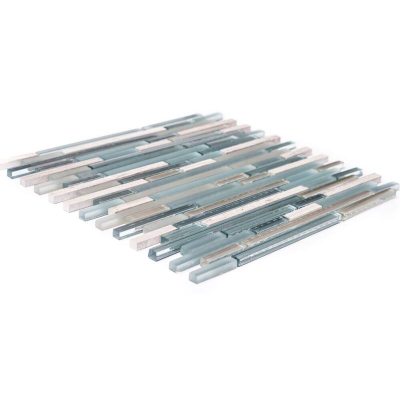 The Tile Life Victory 12x12 Random Sized Glass Mosaic Wall & Backsplash Tile