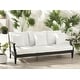 preview thumbnail 2 of 137, SAFAVIEH Couture Outdoor Martinique Solid Wood Patio Sofa