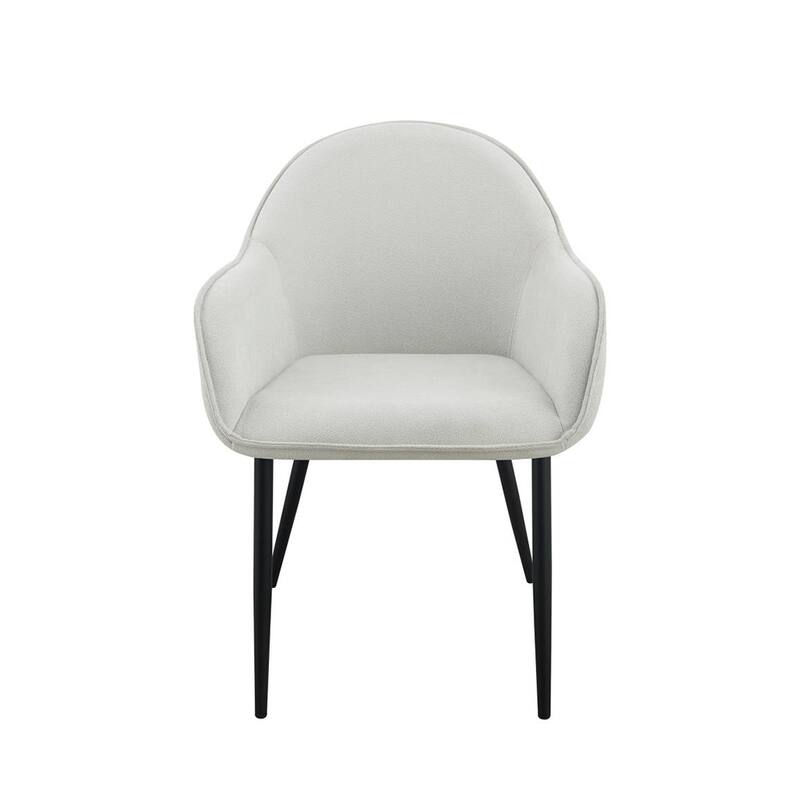 Set of 2 Fabric Upholstered Dining Chairs
