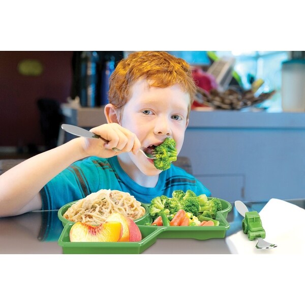 Kids//children//gift//present-plate//bowl//cup//fork/&spoon Dinosaur Dinner Set